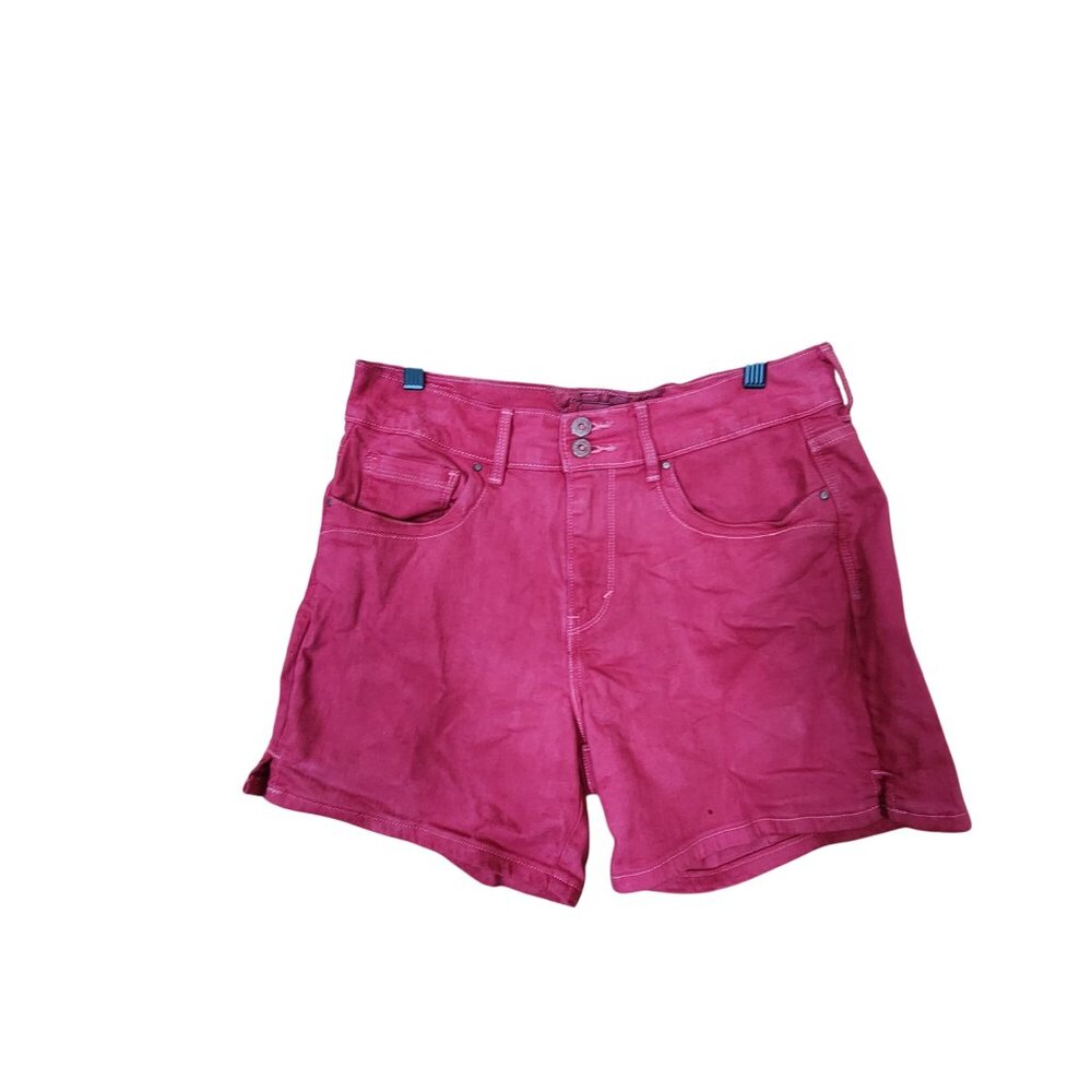 Levis Womens Red Denim Shorts Size 8